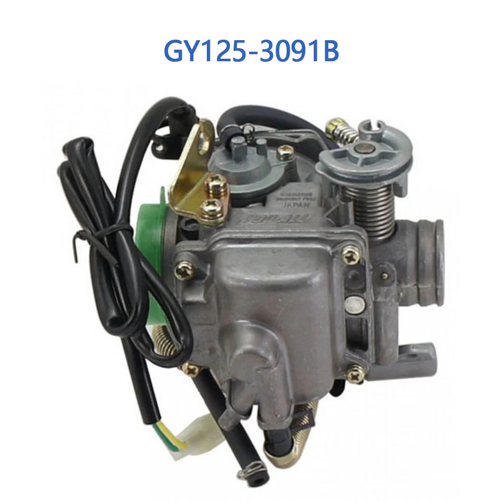 GY125-3091B GY6 125cc 150cc YOU-ALL Carburetor Assy PD24 For GY6 125cc 150cc Chinese Scooter Moped 152QMI 157QMJ Engine