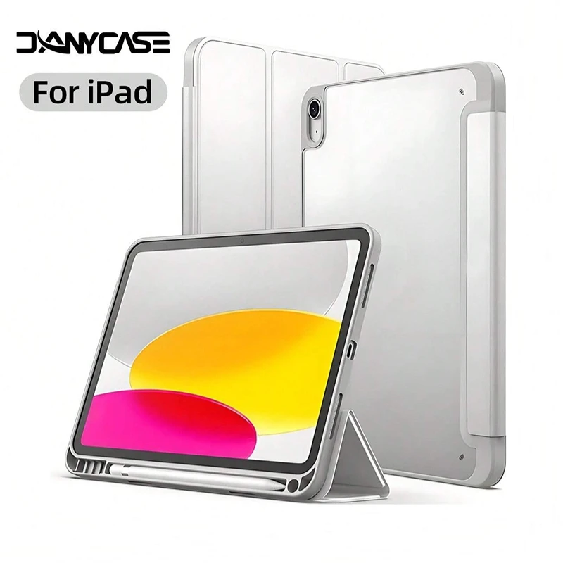 

Новый чехол для планшета 2025 года для iPad Pro 11 12,9 13 M2 M4, чехол 9,7 10,2, 5, 6, 7, 8, 9, 10-го поколения, чехол Air 3 4 5 6 Cover
