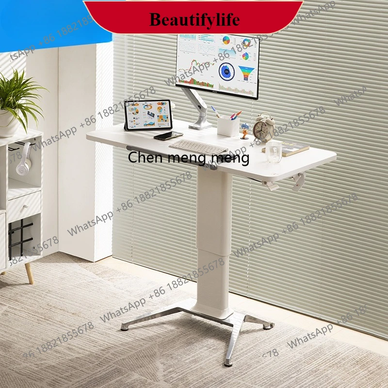 

G153 Подъемный верстак Подвижный компьютерный стол Пневматический офисный переворачивающийся домашний учебный стол