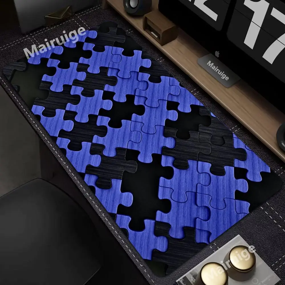 لغز نمط ماوس الوسادة كبيرة الكمبيوتر مكتب ألعاب الجدول الحصير XXL المطاط المضادة للانزلاق الألعاب لوحة المفاتيح ماوس منصات مكتب طويل 30X60