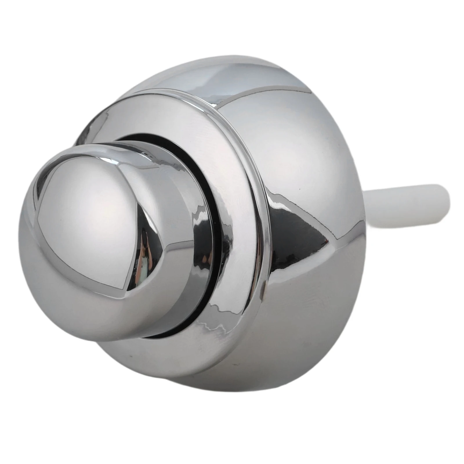 Bathroom Renovation Toilet Push Button Cap Discharge Silver Cap Design Options Compatible With Various Toilets