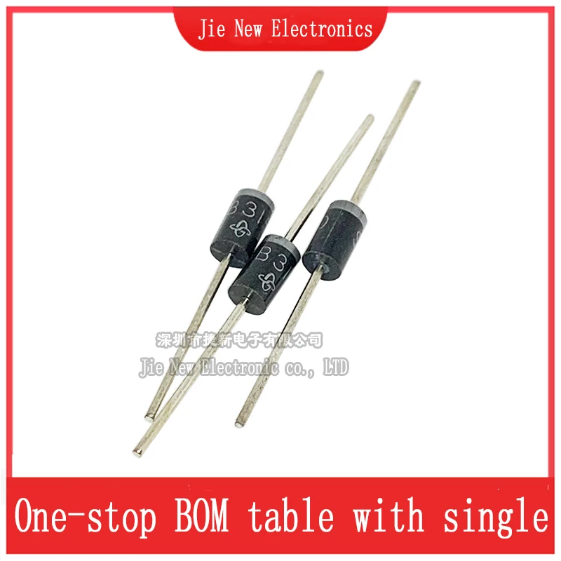 20pcs/lot SB340 SB360 SB3100 SB3150 SB3200  SB540 SB560  SB5100 SB5150 SB5200 Authentic Schottky Rectifiers DO-27