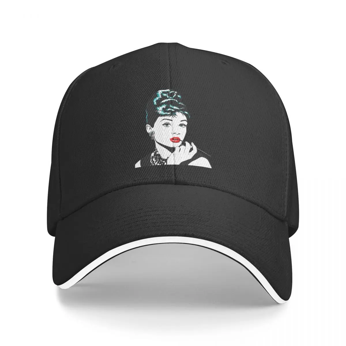 Audrey Hepburn Baseball Cap birthday Sunscreen Men Luxury Brand Women's