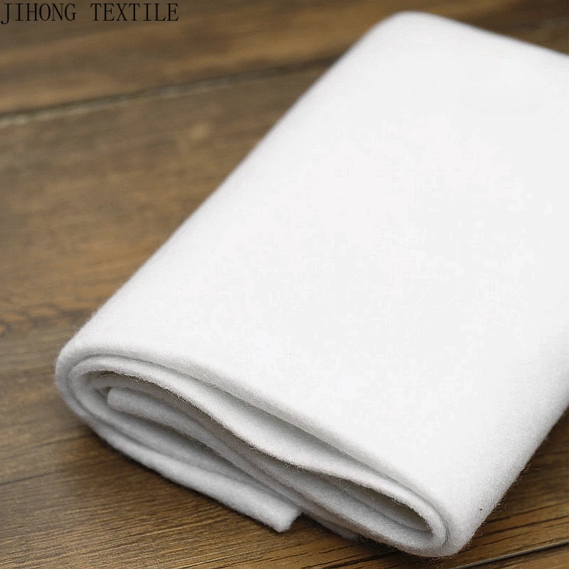Hot Iron Interfacing Adhesive Fabric DIY Handmade Craft Clothing Bag Styling Shape Thick Lining Accessories 110g/200g/300g/420g
