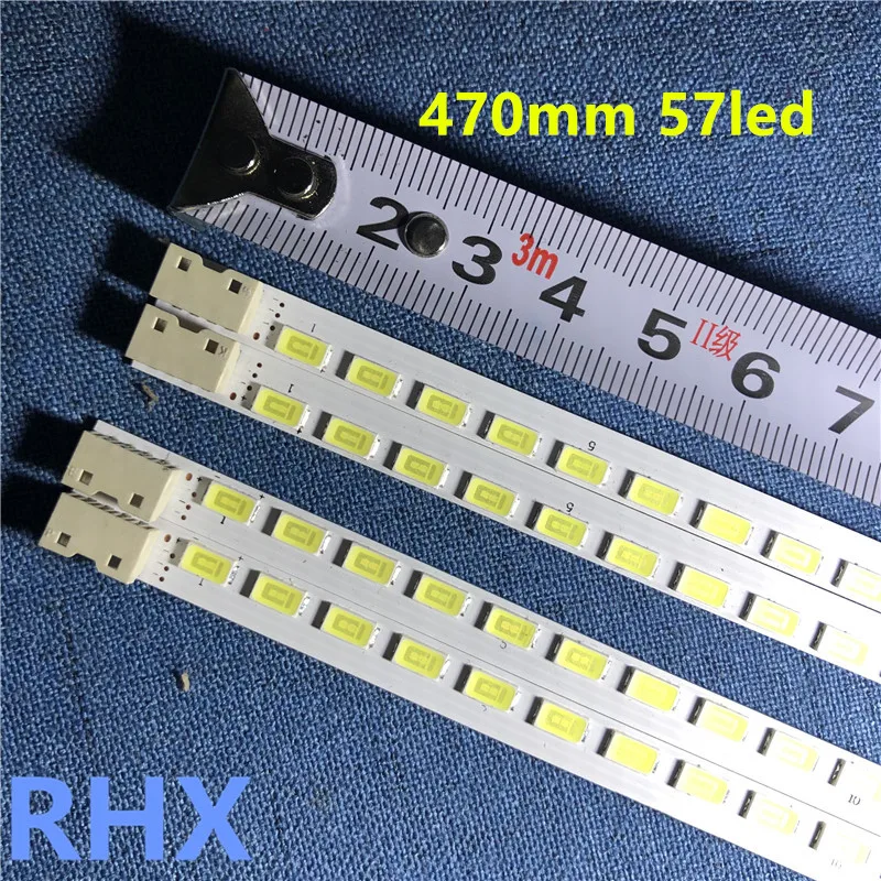 (New Kit) 57LEDs 470mm LED backlight strip for  L42LE5300-CA/5500-CA  LC42EUD 3660L-0353A 3660L-0352A  type 100%new