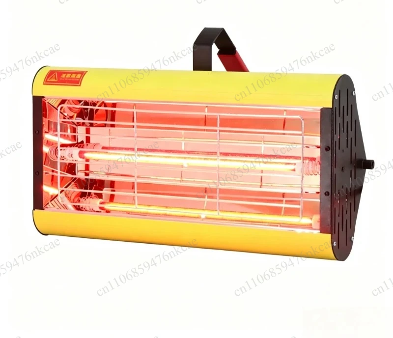 Portable shortwave car baking lamp automatic baking paint dryer 1200-2500W handheld vertical timed temperature control curing