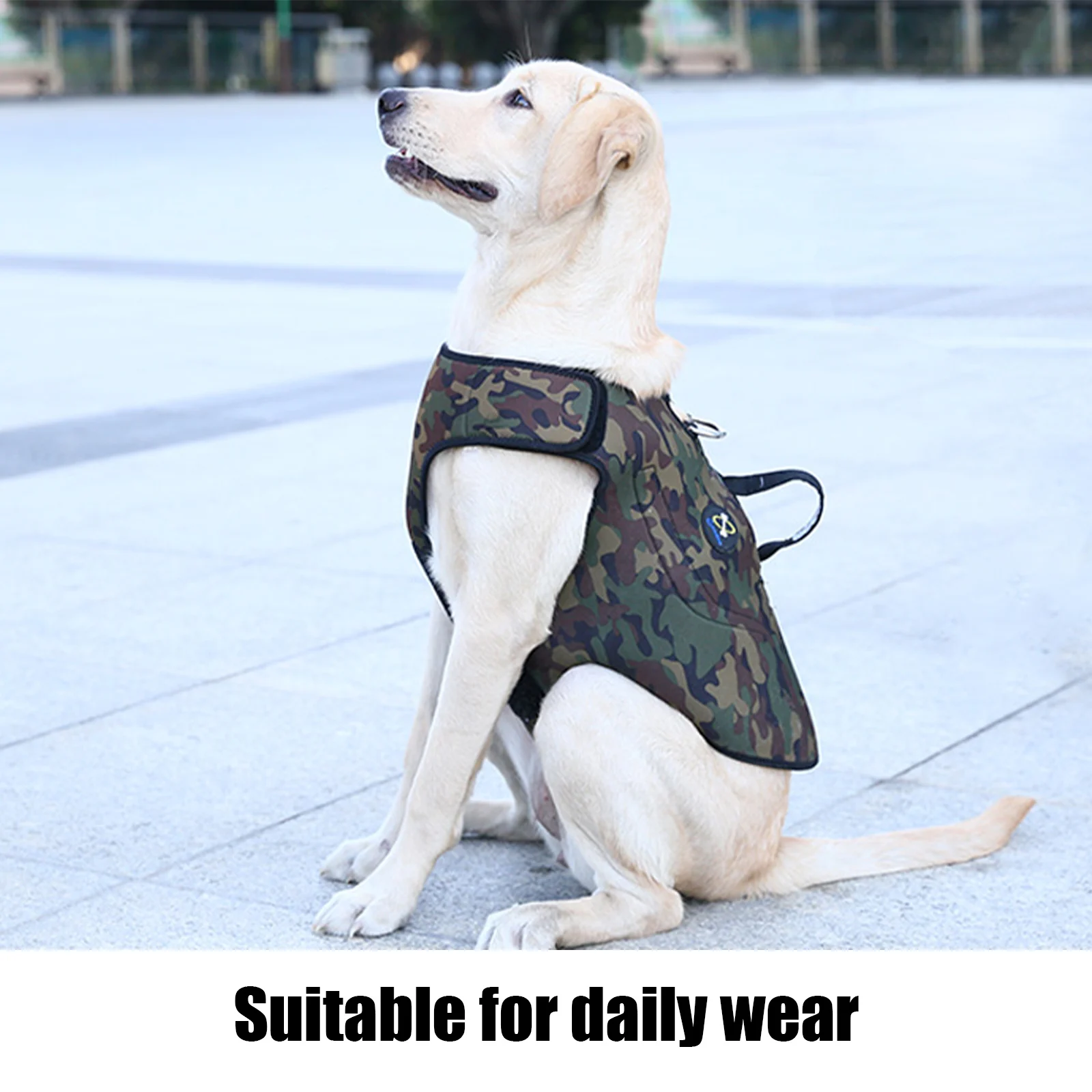 เสื้อผ้าสุนัขลายพรางสำหรับล่าส - Hunting Dog Outdoor บทวิจารณ์และราคา