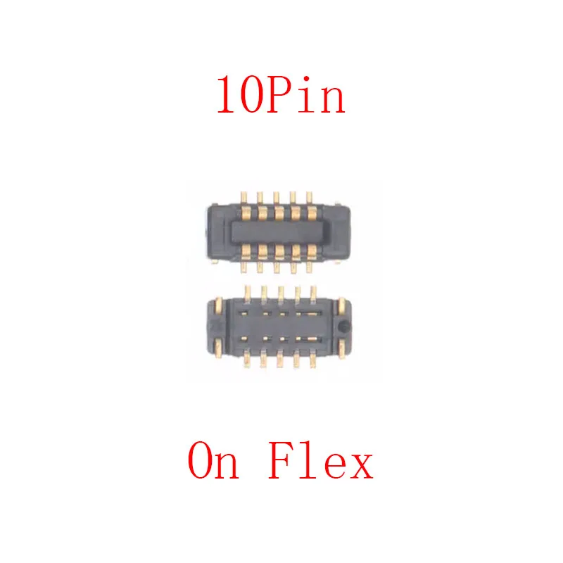 2-5pcs Fingerprint FPC Connector On Motherboard for Xiaomi Redmi 10C/3X/12C 9C/14c NOTE 13 4 4X 5A/6 8 9 Pro/10/11/11T K30/K30S