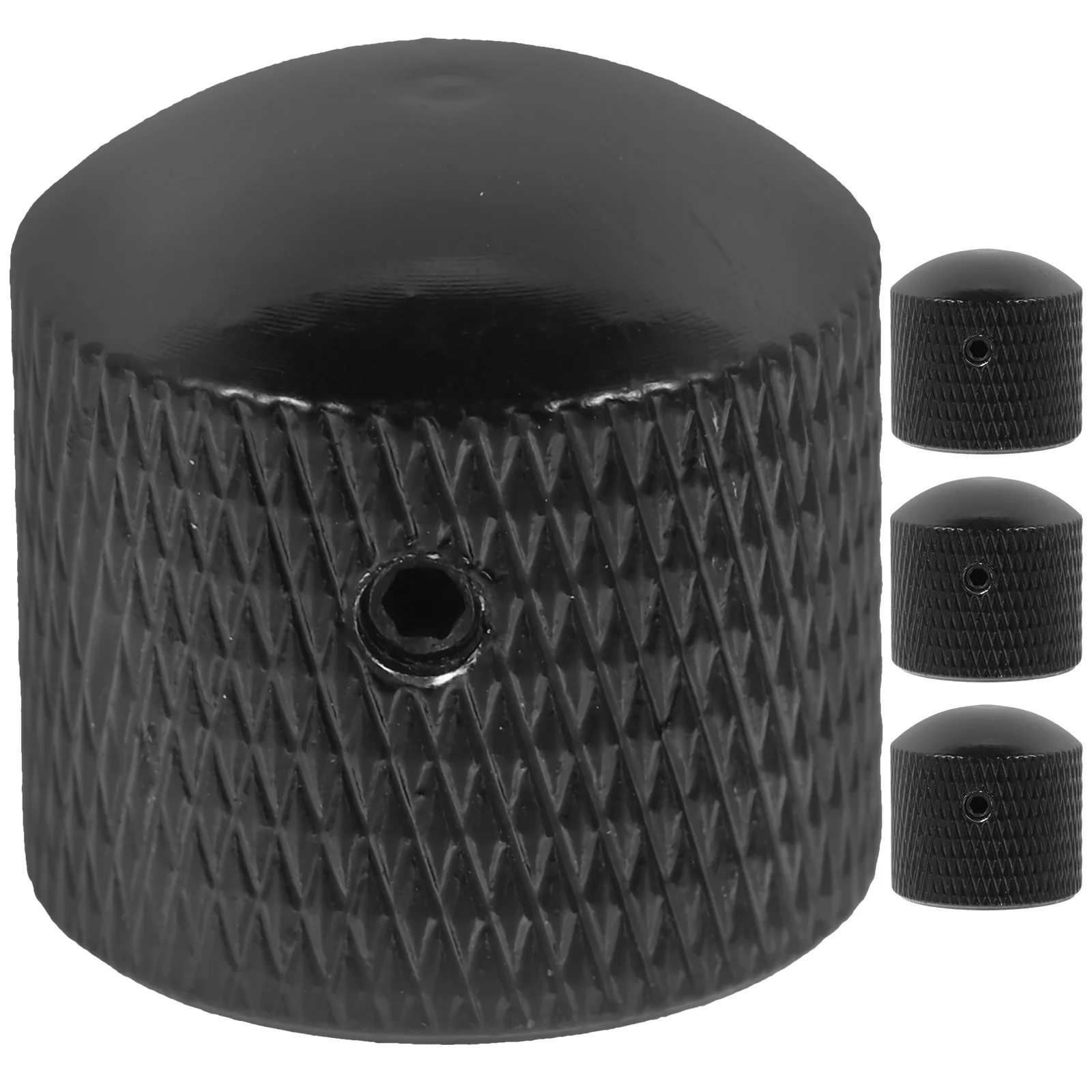 

4 Pcs Electric Guitar Knob Guitars Volume Knobs Potentiometer Caps Switch for Tone Button Bass Accessories