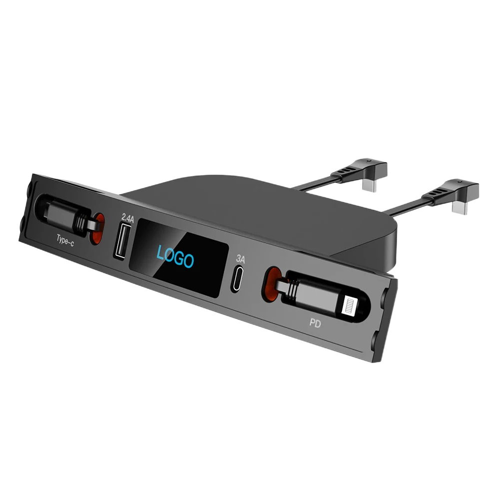 Docking Station 4 porte Powered Splitter Extension Intelligent Plug and Play cavo dati espandibile da 80cm per Tesla Model 3/Y