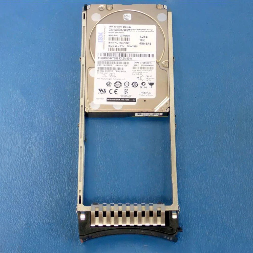 For IBM Hard Disk Gen2 V7000 FRU 00AR327 1.2T 10K SAS 2.5