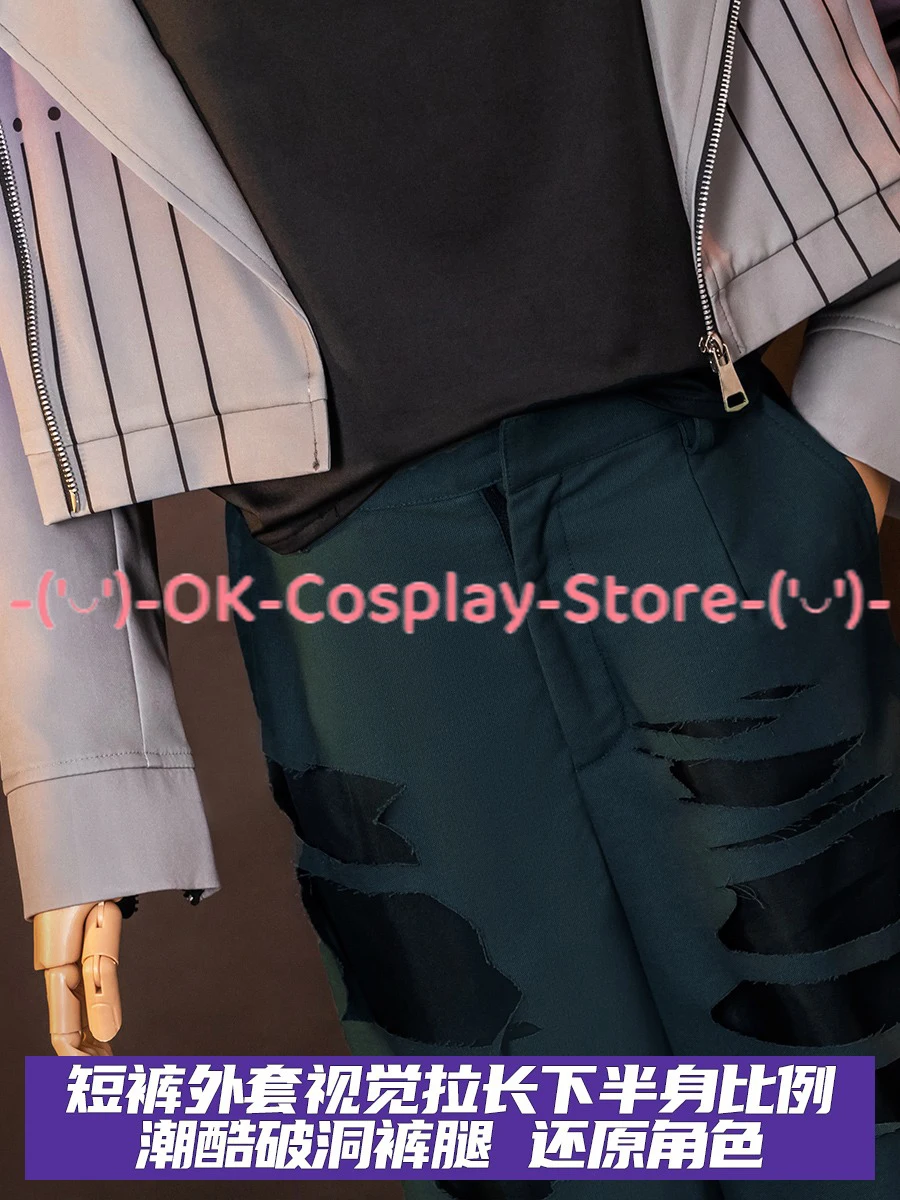 Kuzuha Cosplay Costume Vtuber Cosplay Fancy Party Suit Coat Shirt Pants Halloween Carnival Uniforms Custom Made