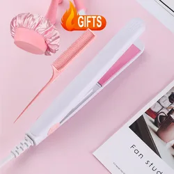 2 in 1 Mini hair Curler Portable Straightener Pro Salon Curler Hair Wand iron  small curling iron for short hair Styling tools