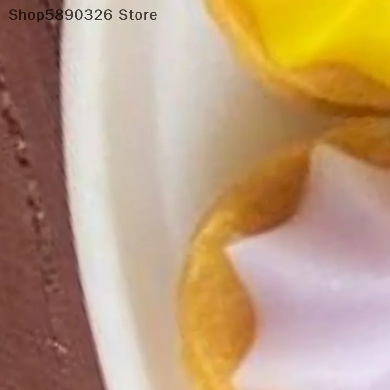 

Мини-кукольный домик, набор десертов для кремового торта и клубники, 1/5 шт., кухонная игрушка из искусственной кожи для детей, идеально подходит для Рождества