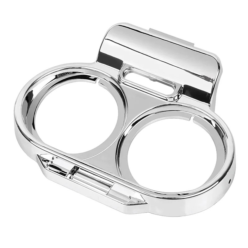 

AB56-Chrome Gauge Cover Nacelle Fairing Speedometer For Road Glide FLTR 1998-2013