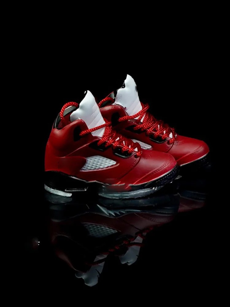 1/6 Scale Soldier Sports Basketball Shoes Low High Top Design Sneakers Accessory For 12\