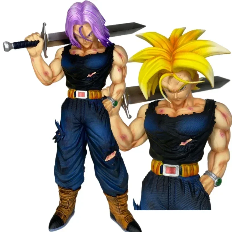 

В наличии: Набор аниме-сувениров «Семь драконьих шаров» — скульптура GK ручной работы с двумя фигурками, держащими ножи.