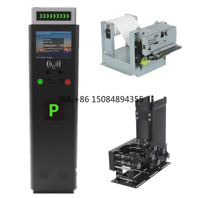 Africa Multinational Identification License Plate Recognition Parking System Project Smart Card bar Code Parking Ticket System