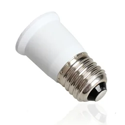 1PC wysokiej jakości Adapter LED E27 do E27 oprawki gniazdo z konwerterem światła uchwyt na żarówkę do lampy przejściówka przedłużacz światła Led