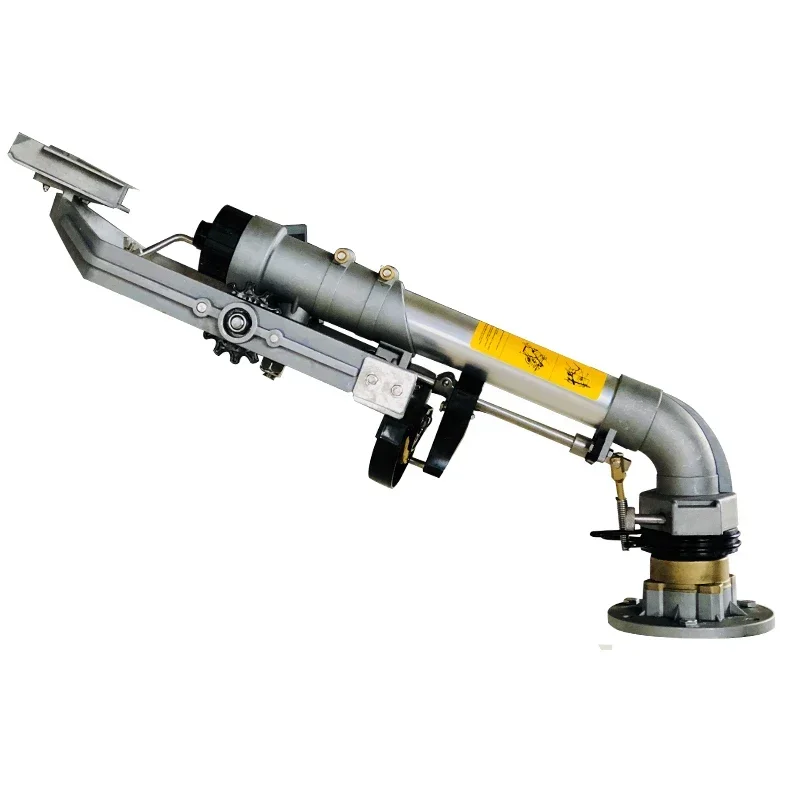 Small Agricultural Irrigation Rocker Sprinkler Delong Turbine Spray Gun Irrigation Artifact High Pressure Dedusting Remote Spray