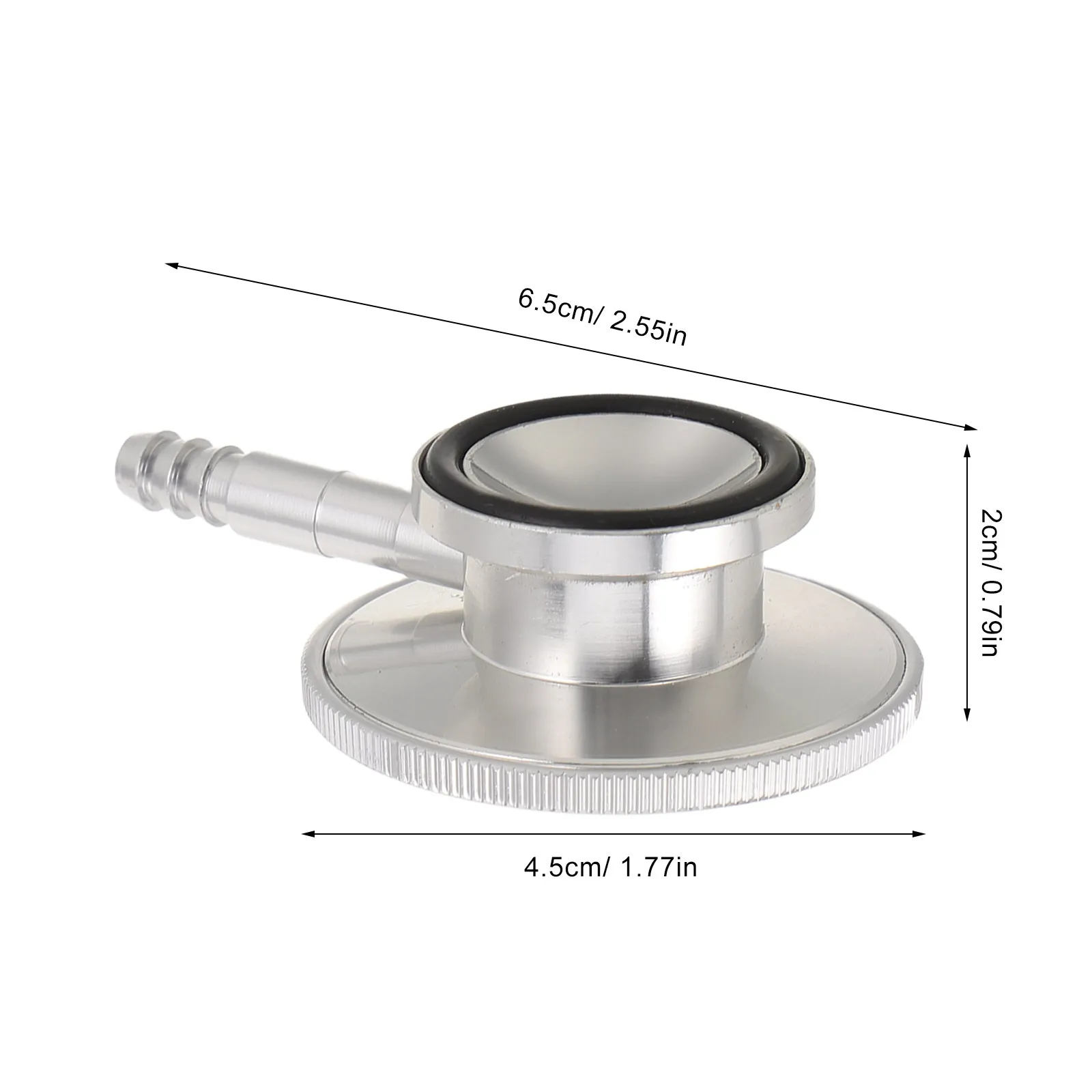 Universal Stethoscope Diaphragm Replacement Set Metal Spare Parts Kit for Clinical Nursing Doctor Use Stethoscope Accessories