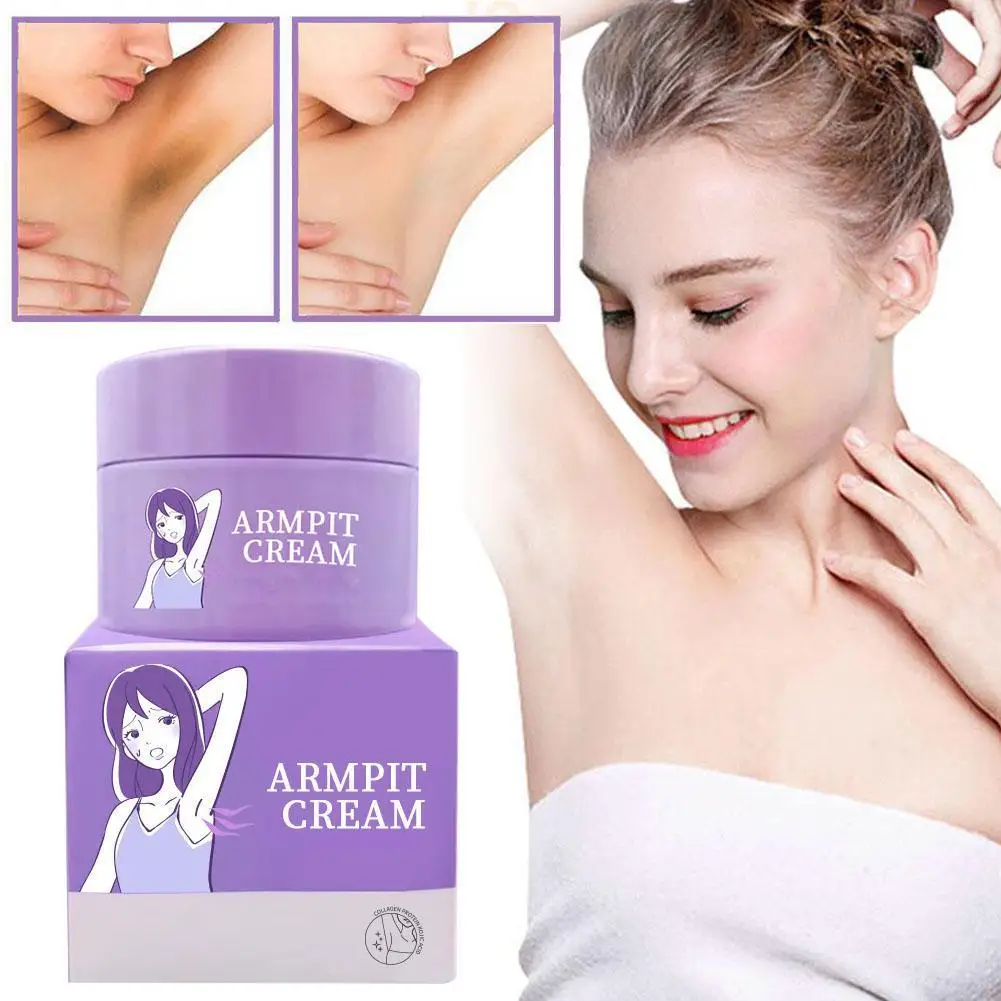 Body Whitening Cream Private Parts Underarm Knee Thigh Inner Melanin Bleaching Brighten Lotion Dark Skin Healthy White Body Care