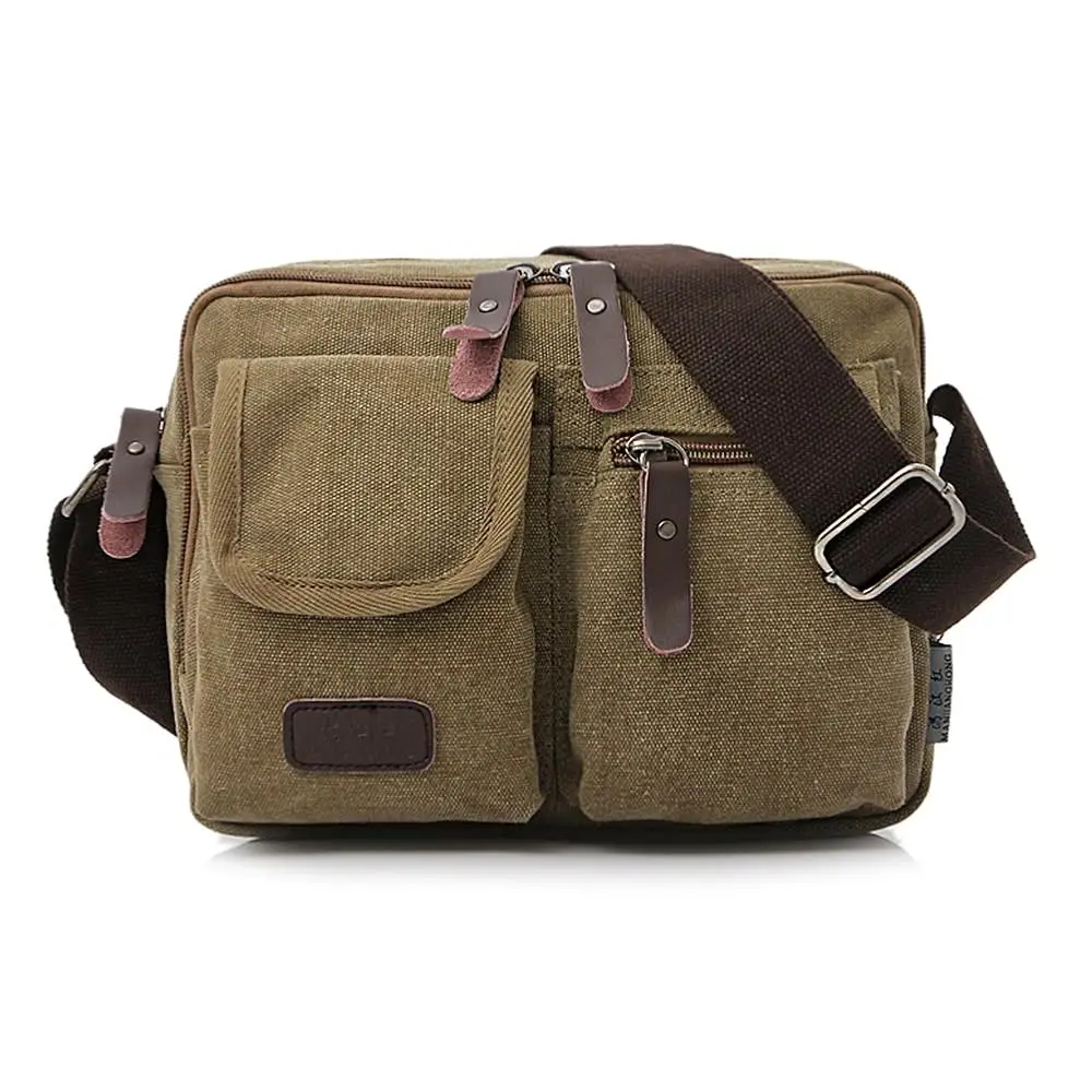 

Small Vintage Canvas Crossbody Purse Travel Shoulder Bags Messenger Satchel Bag