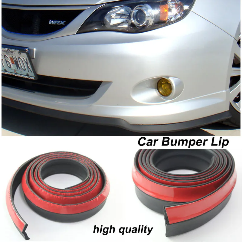 Car Bumper Lips For Renault Fluence SM3 Clio 3 4 IV RS V6 Front Deflector Lips Skirt Body Kit Strip Body Chassis Side Protection