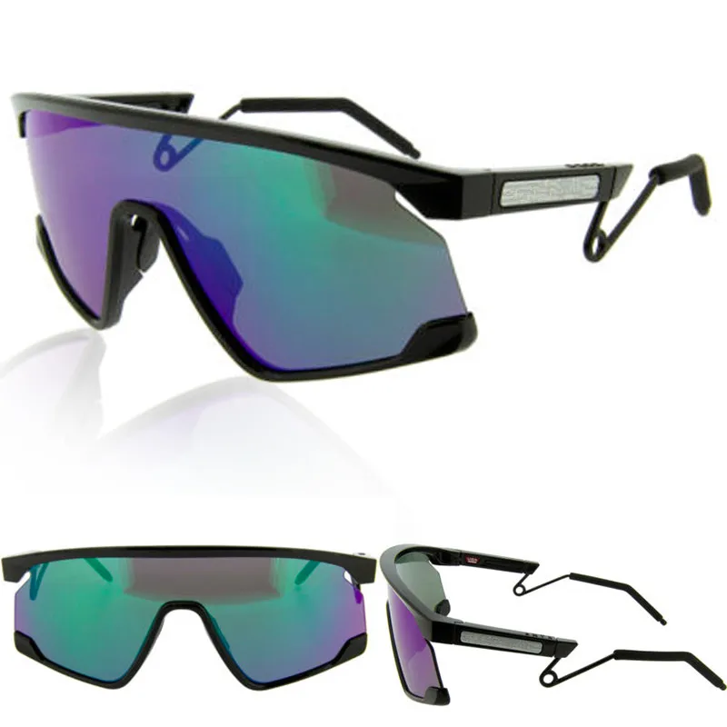 משקפי שמש מראה קלאסיים לגברים חצי מסגרת נהיגה משקפי שמש גדולים עם עדשות UV400 Gafas