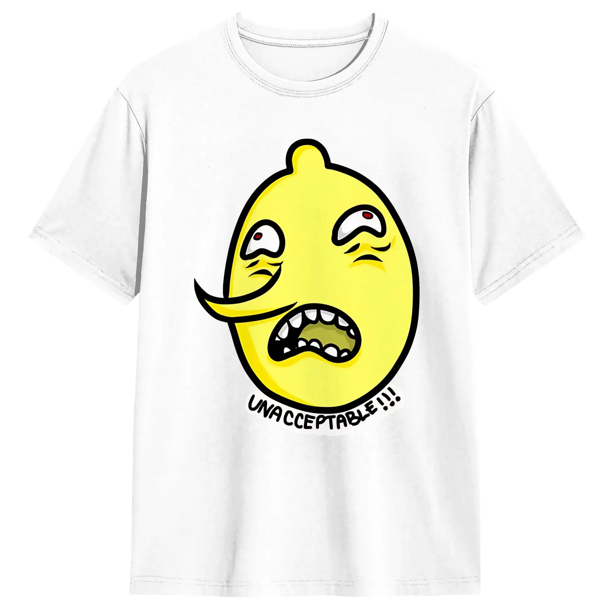 Fashion Lemongrab Disapproves  T Shirt Men 100%Cotton Short Sleeve O-neck Summer Top Tee