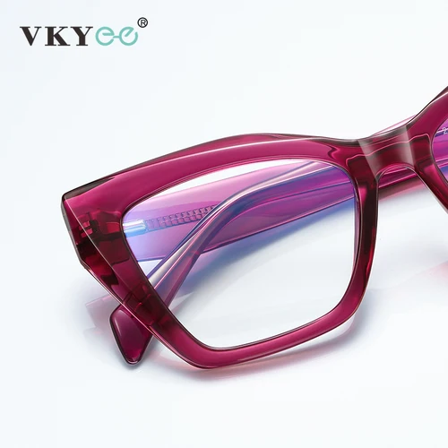 Imagen 2 del producto VICKY, gafas personalizadas de moda, gafas de lectura tipo ojo de gato con luz azul, se pueden personalizar, gafas graduadas para mujer 2167