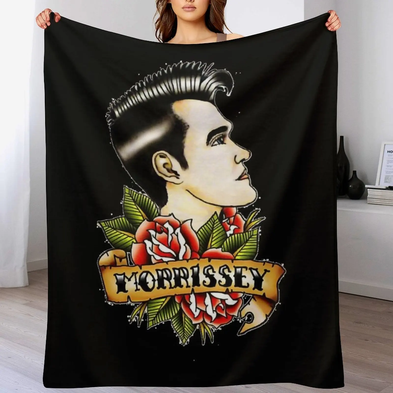MORRISSEY can change my life Throw Blanket Fluffy Cozy Throw Blanket for Home Decor