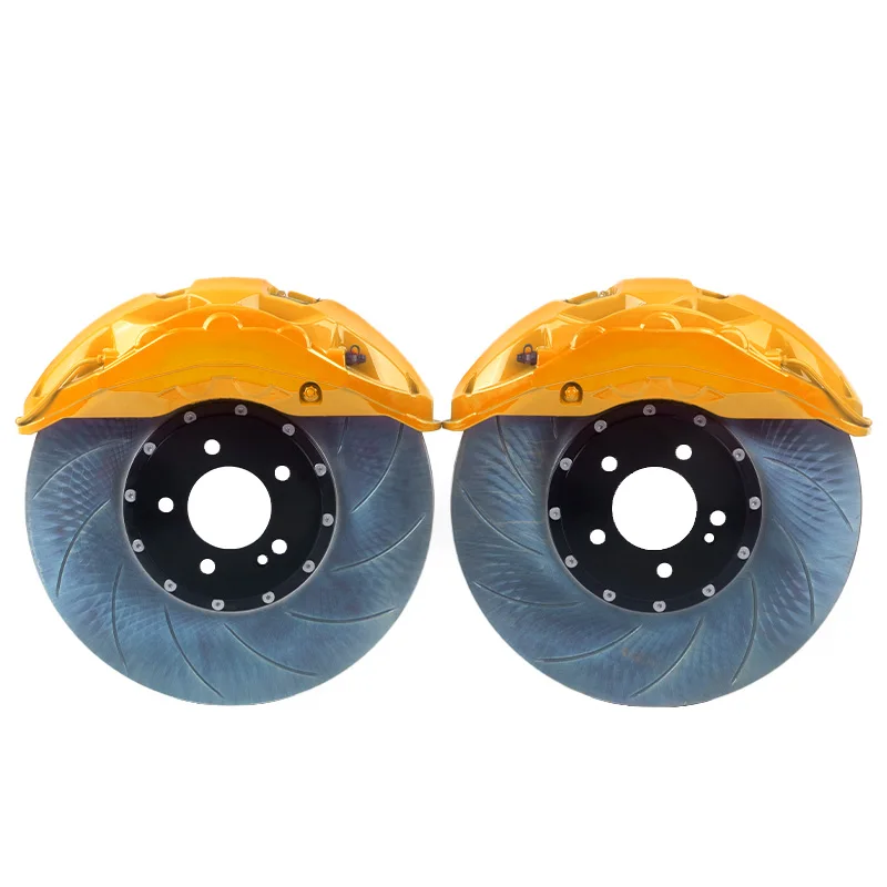 طقم فرامل كبيرة 10N 6 مكبس لعجلات 21 بوصة 410 420 مم طبق مرسيدس بنز فئة C فئة E