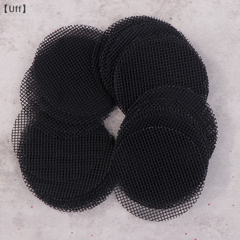 

50PCS Flowerpot Gasket Ceramic Black Leakproof Soil Super Large Diameter Breathable Insect-Proof Plastic Circular Mesh Pad