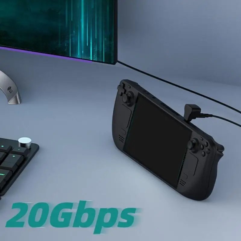 G6DD USB Тип C до USB 2.0+Тип C Адаптер разветвителя 100 Вт быстрая зарядка для ноутбука