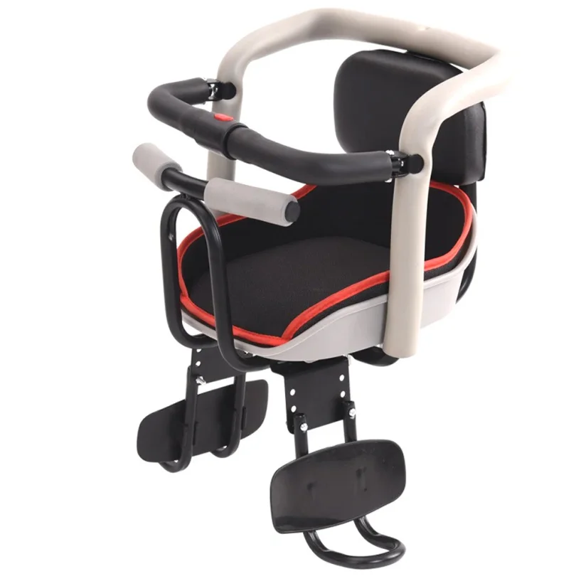

Bike Seat for Kids High-Carbon Steel Child Bike Seat for Toddlers Adjustable Comfortable and Safe Age for 8 Months to 7 Years