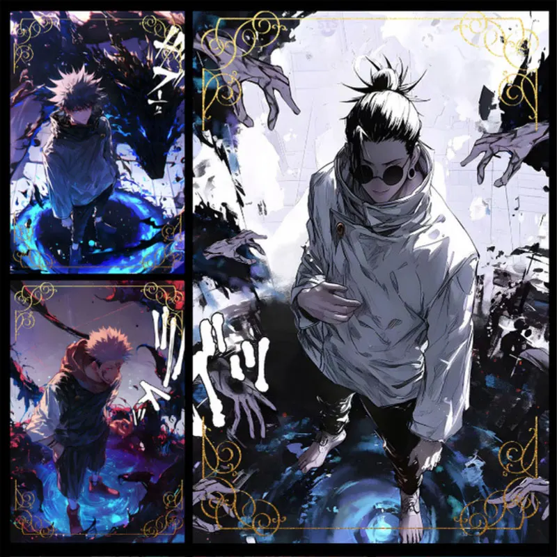 2025 Newest Wholesale Yijing Culture B5 Size Jujutsu Kaisen JJK Trading Collection Board Anime Gojo Nanami TCG Hobbies Gift