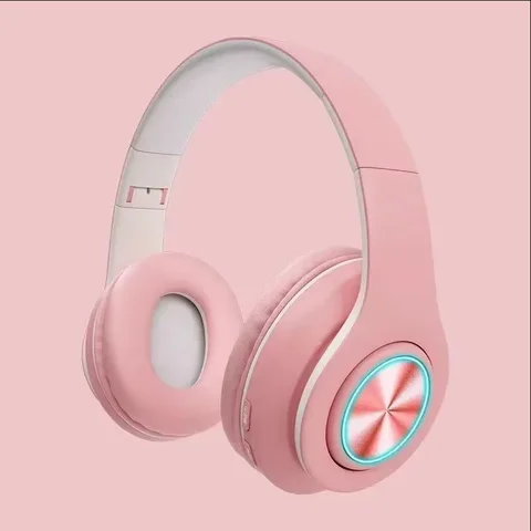 Foldable Bluetooth Headsets  Wireless Headphones With Mic Stereo Earphone Support TF Card FM For Xiaomi Iphone Sumsamg Phone