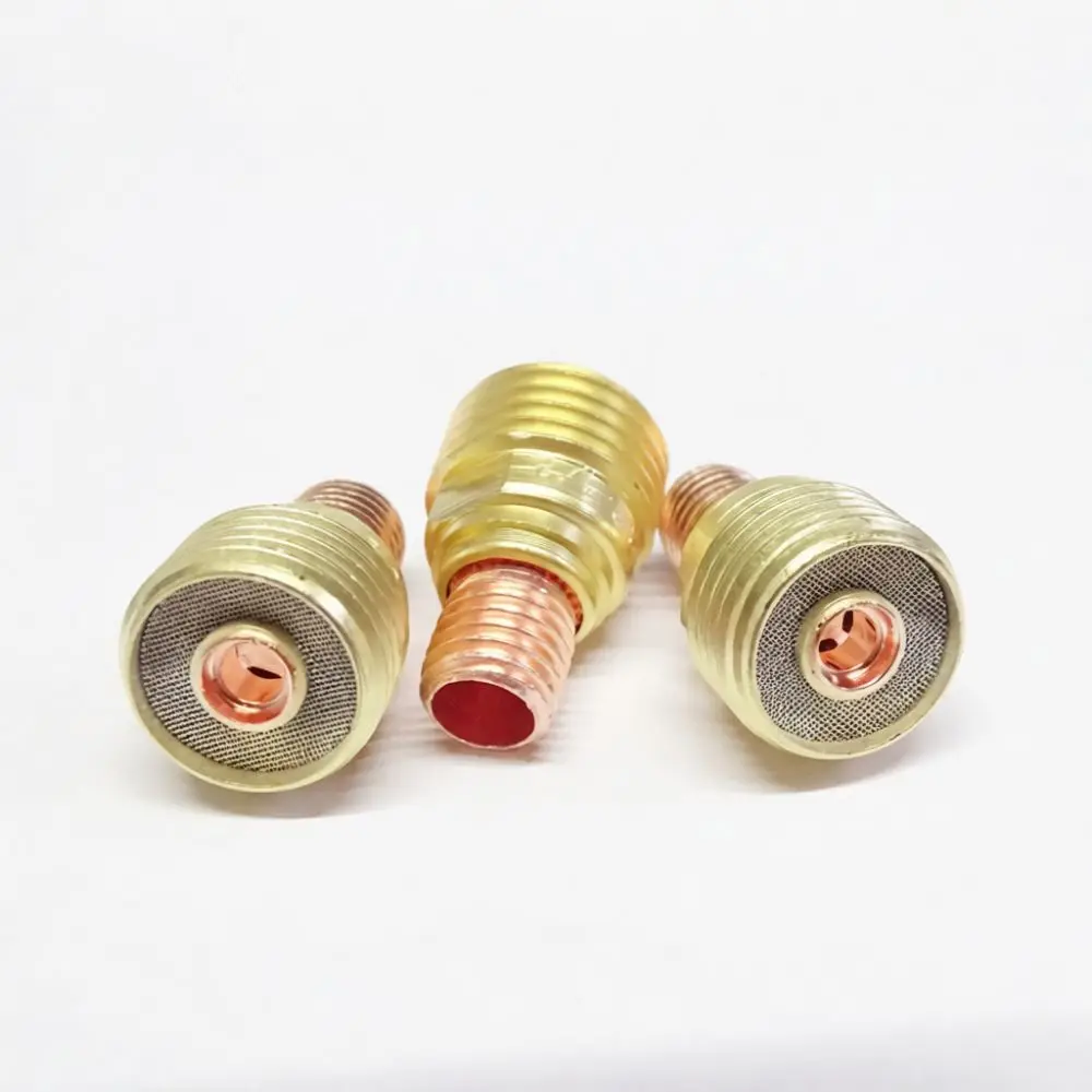 Tig Torch Gas Lens Collet Body For WP9 For WP20 For WP22 Series 45V43 45V44 45V45 Welding Shield Component Effective Argon Distr