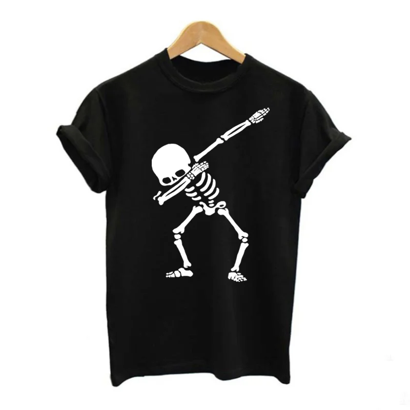 2Pcs/Lot Skeleton Man Skull Iron On Patches Ironing Thermoadhesive Patches Heat Thermal Transfer T Shirt Stickers For Clothing - Image 5