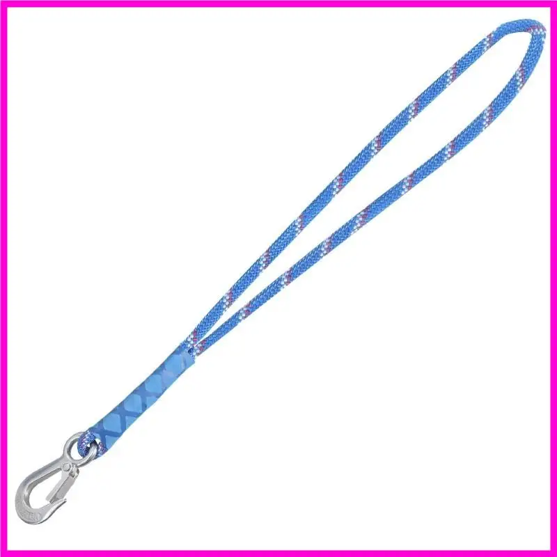 57BE AMMOCK SPANENCE ROPE 100 سم للشجرة الخارجية معلقة مع خطاف غير قابل للصدأ