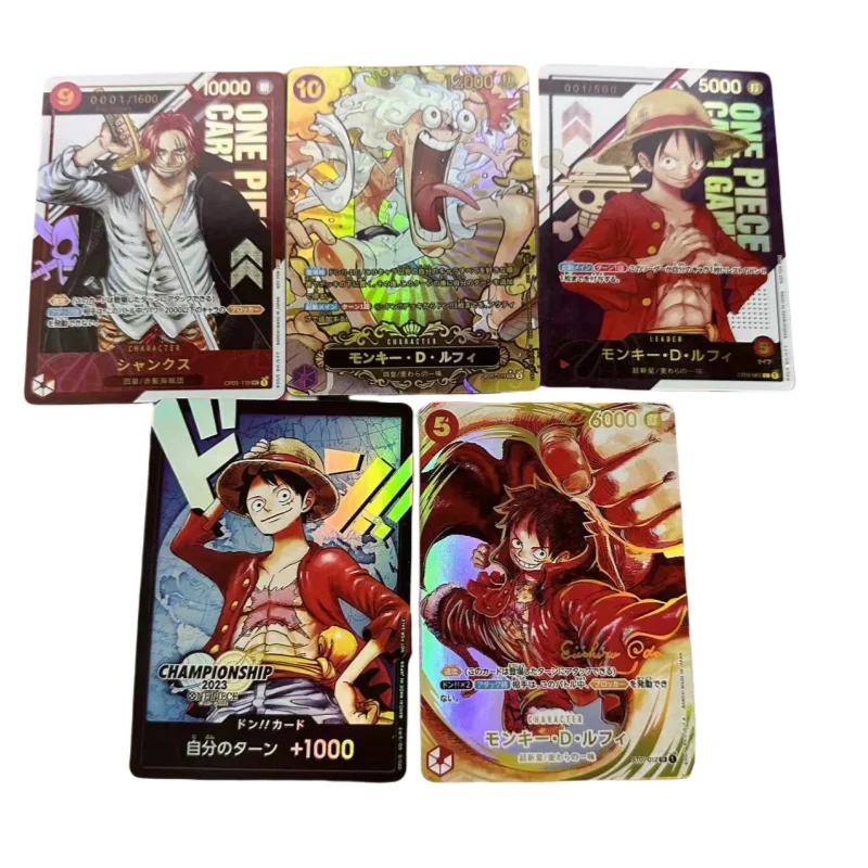 Anime One Piece Nami Boa Hancock Yamato Vivi Uta Shanks Newgate Luffy Zoro Diy Collectible Card Toys Christmas Birthday Gifts