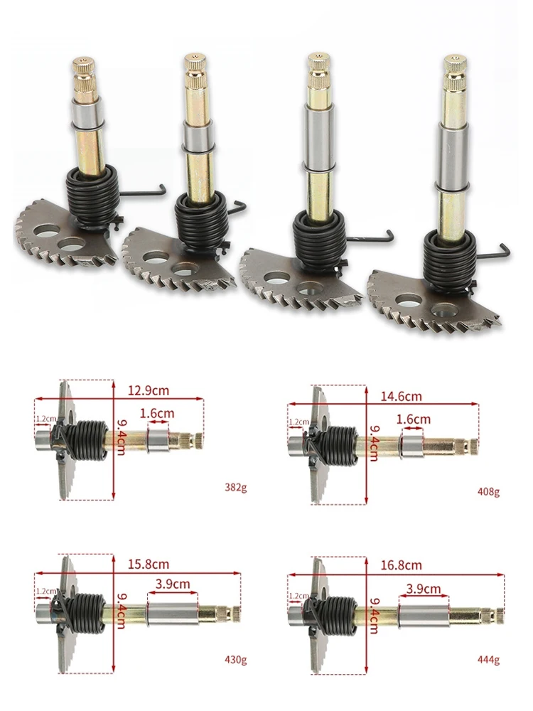 

Motorcycle Kick Shaft Assy For Kymco Loncin Wangye Baotian Jonway GY6125 LX125 LY150 DS125 HJ125T Scooter Engine Starter Axle