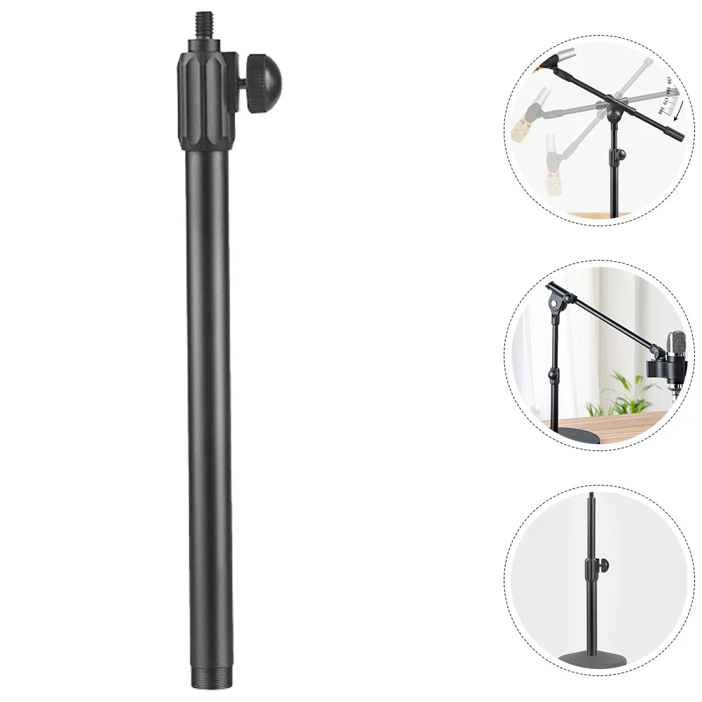

Telescopic Extendable Microphone Boom Arm 50Cm Adjustable Long Pole For Desktop Mic Stands Portable Handheld Boom Pole Dj