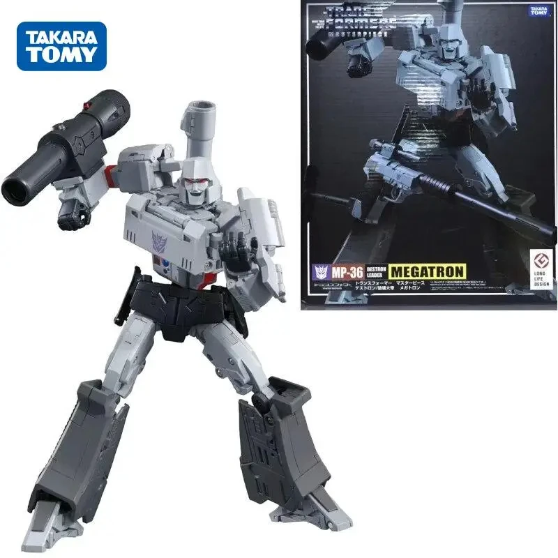 Takaromy 박스 Ko Tkr 피규어, 변신 걸작 Mp-36 메가트론 액션 피규어, 절판된 희귀 오리지널 모델 선물