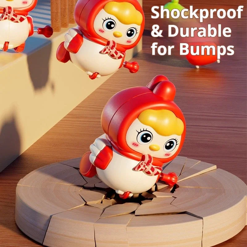 -Cartoon opwindbaar kruipspeeltje |   Educatief kipbeschermer speelgoed Kinderen kuikenmagneet Volg kip