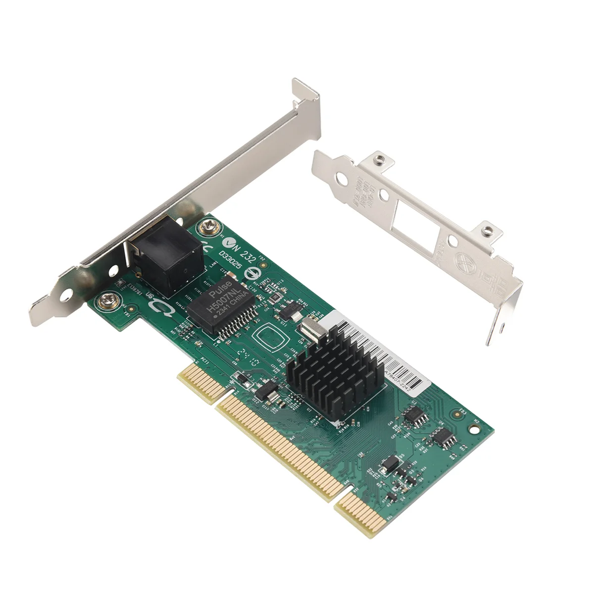 Intel 82540 1000Mbps Gigabit PCI Network Card Adapter Diskless RJ45 Port 1G Pci Lan Card Ethernet for PC with Heat Sink