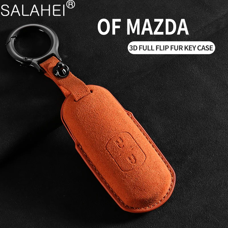 Car Remote Key Case Cover Shell For Mazda 2 3 6 Atenza Axela Demio CX-5 CX5 CX-3 CX3 CX7 CX-7 CX-9 2015-2019 CX9 MX5 Accessories