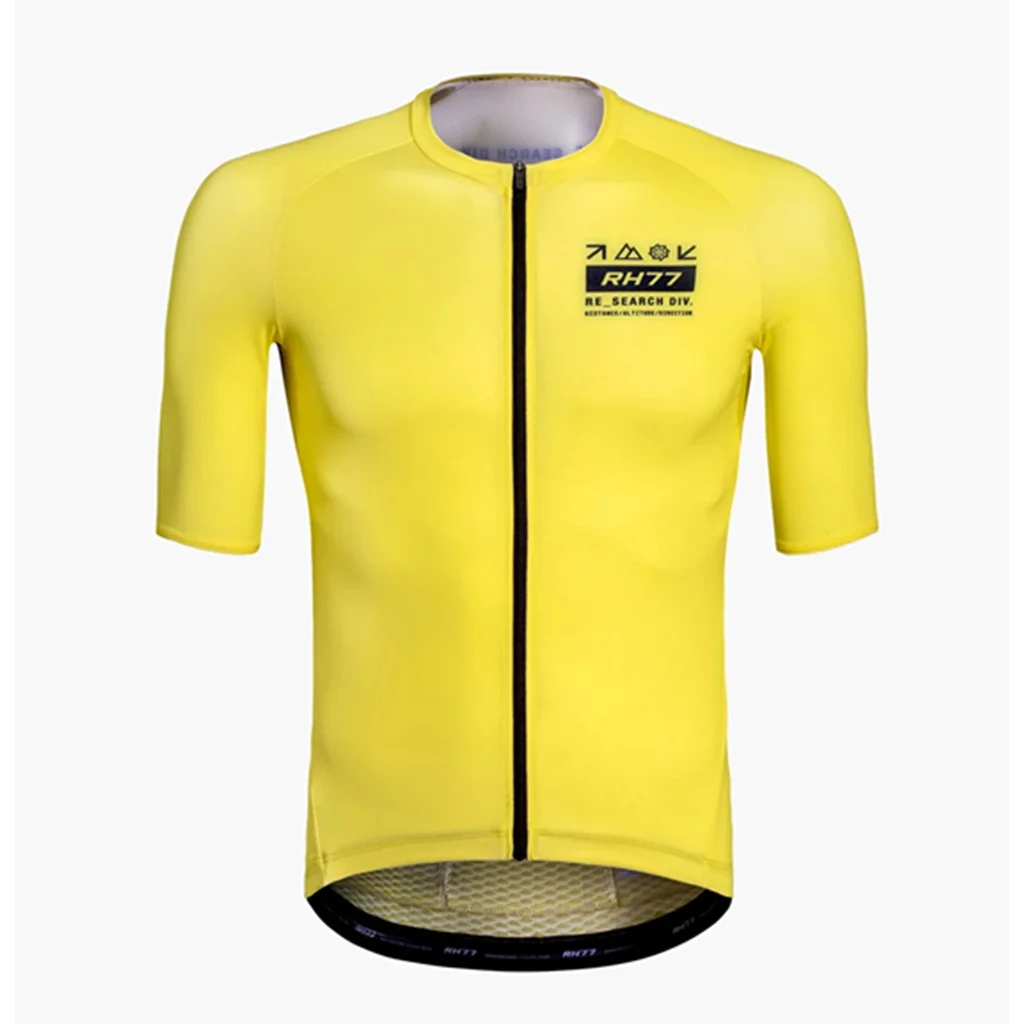 RH77 Cycling And Outdoor Short-sleeved Jerseys For Man Bike Accessories Ciclilsmo Maillot Cycliste Classic Breathability Shirts