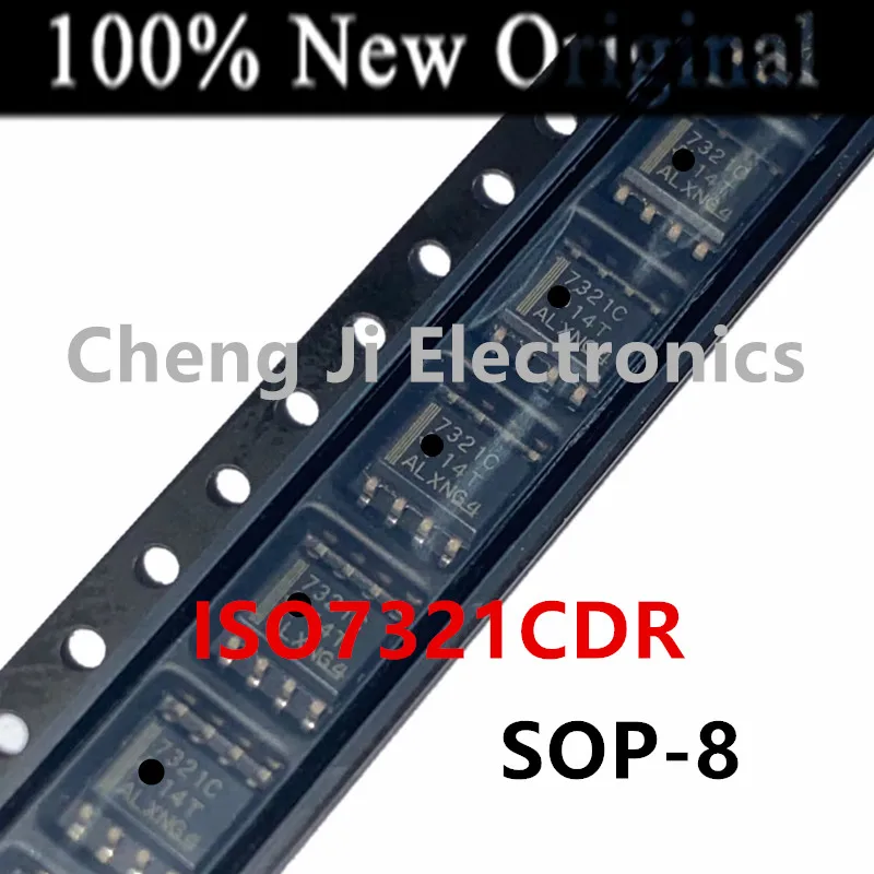 

10PCS/Lot ISO7321CDR ISO7321CD 7321C SOIC-8 New original digital interface isolator ISO7320CDR ISO7320CD 7320C